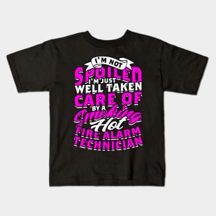 Fire Alarm Technician Kids T-Shirt